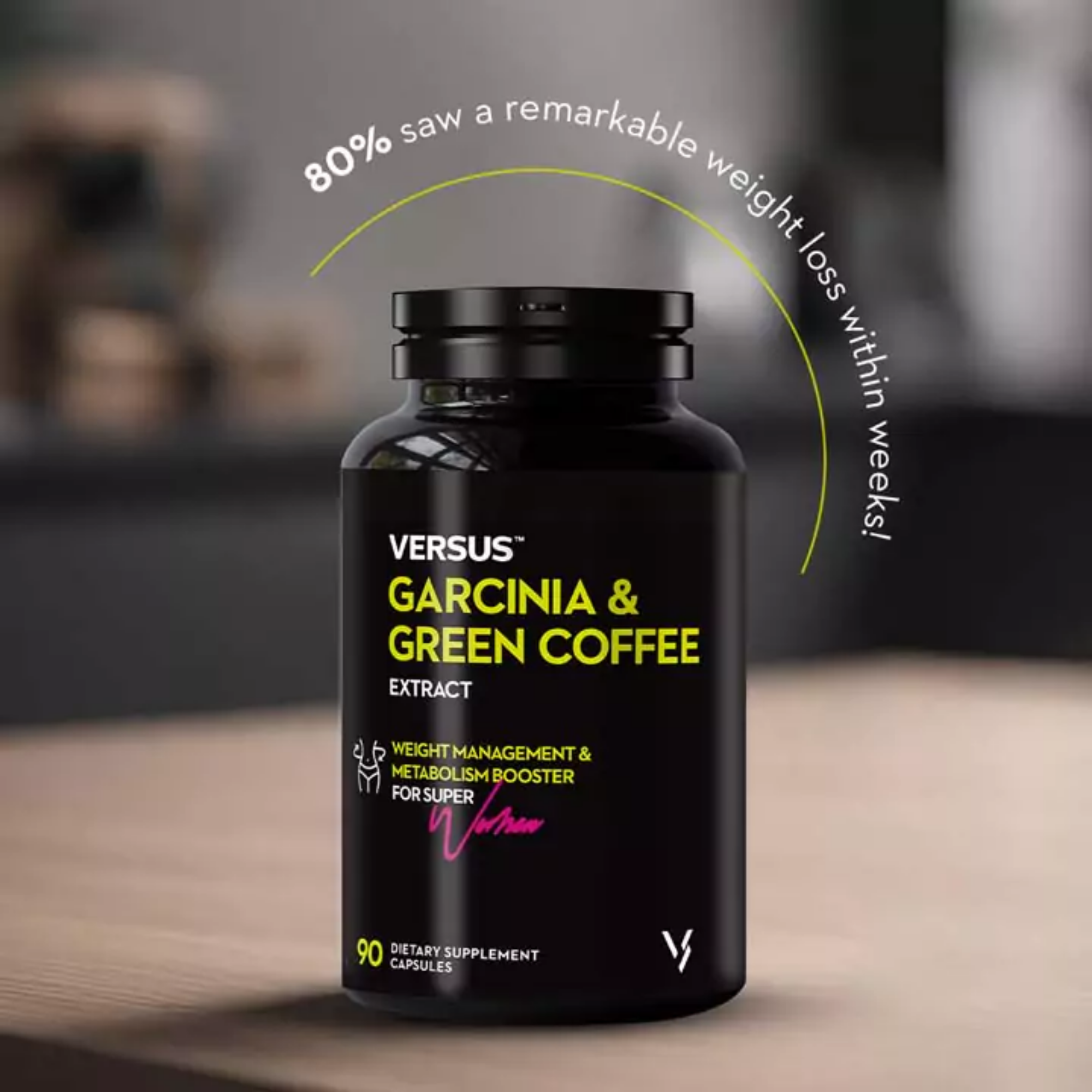 Versus Garcinia & Green Coffee Extract Supplement Capsules