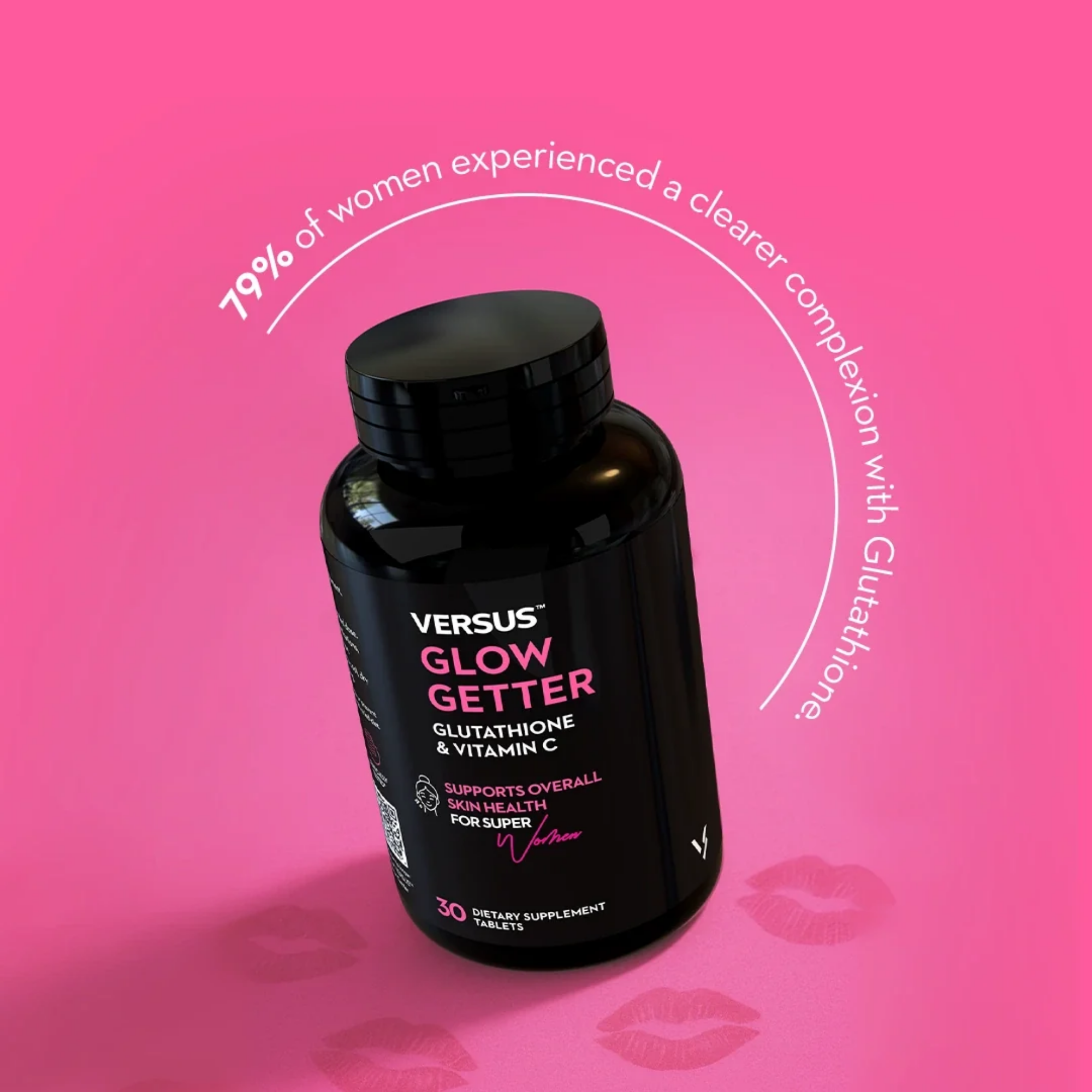 Versus Glow Getter Glutathione + Collagen Supplement Tablets