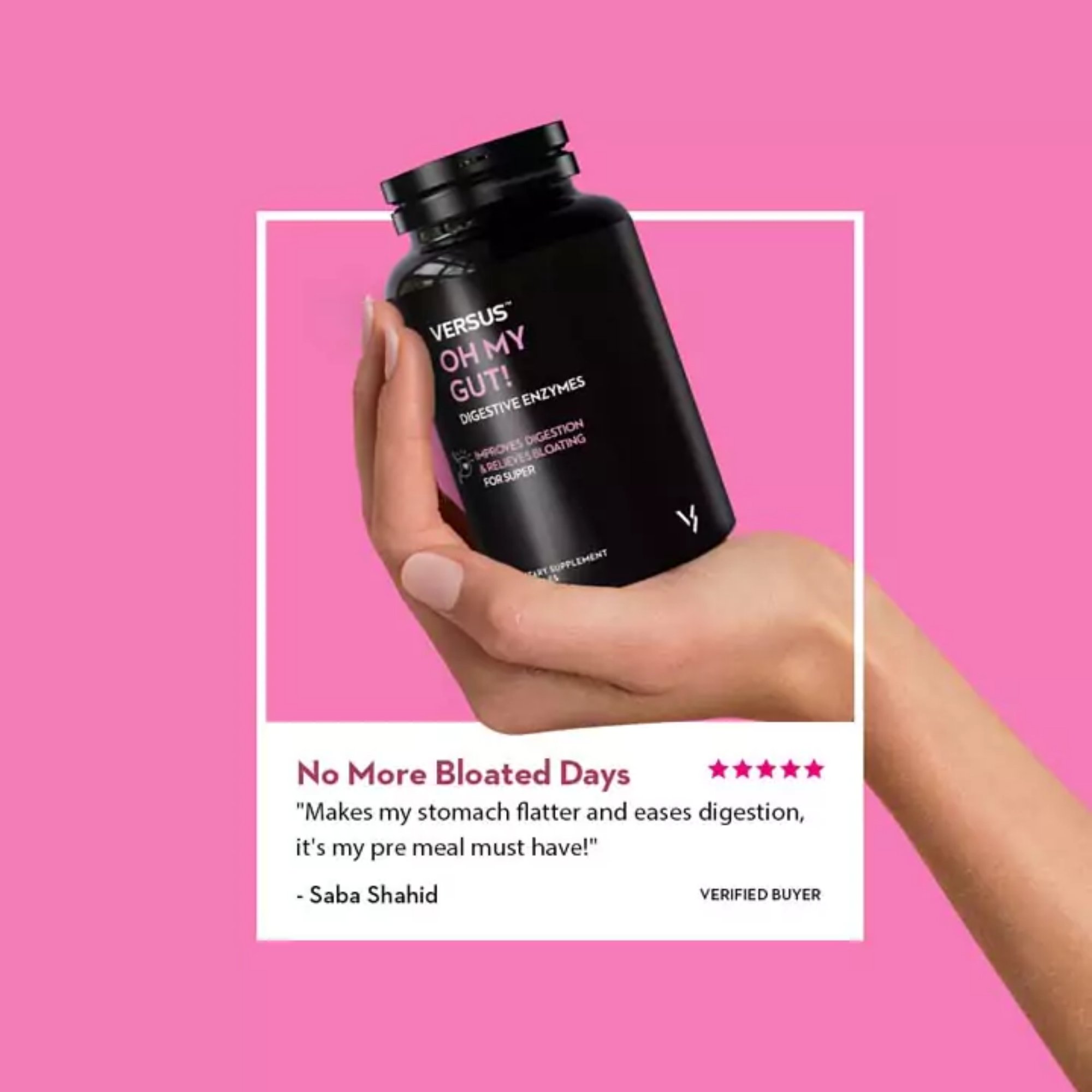 Versus Oh My Gut! Digestive Enzymes Capsules