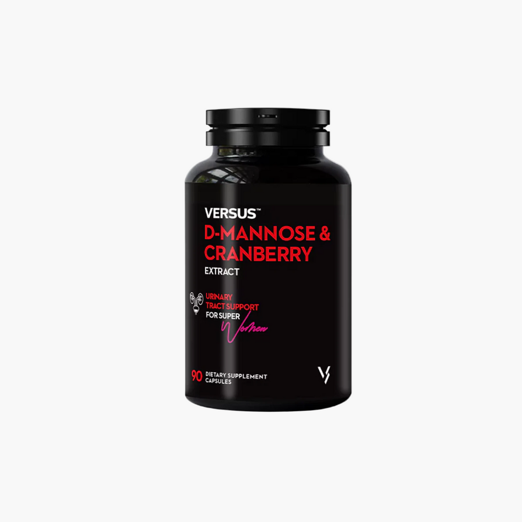 Versus D-Mannose & Cranberry Extract Dietary Supplement 90 Capsules
