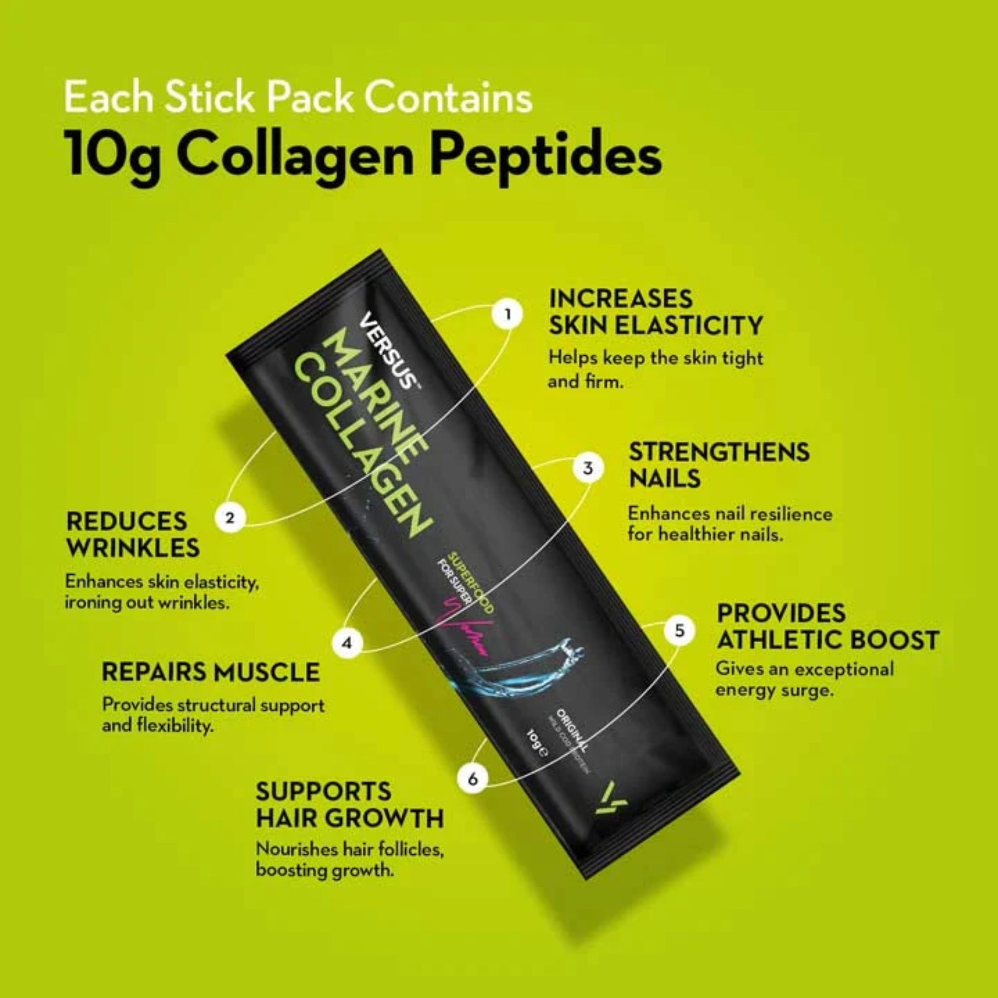 Versus Marine Collagen Powder 12 Sticks