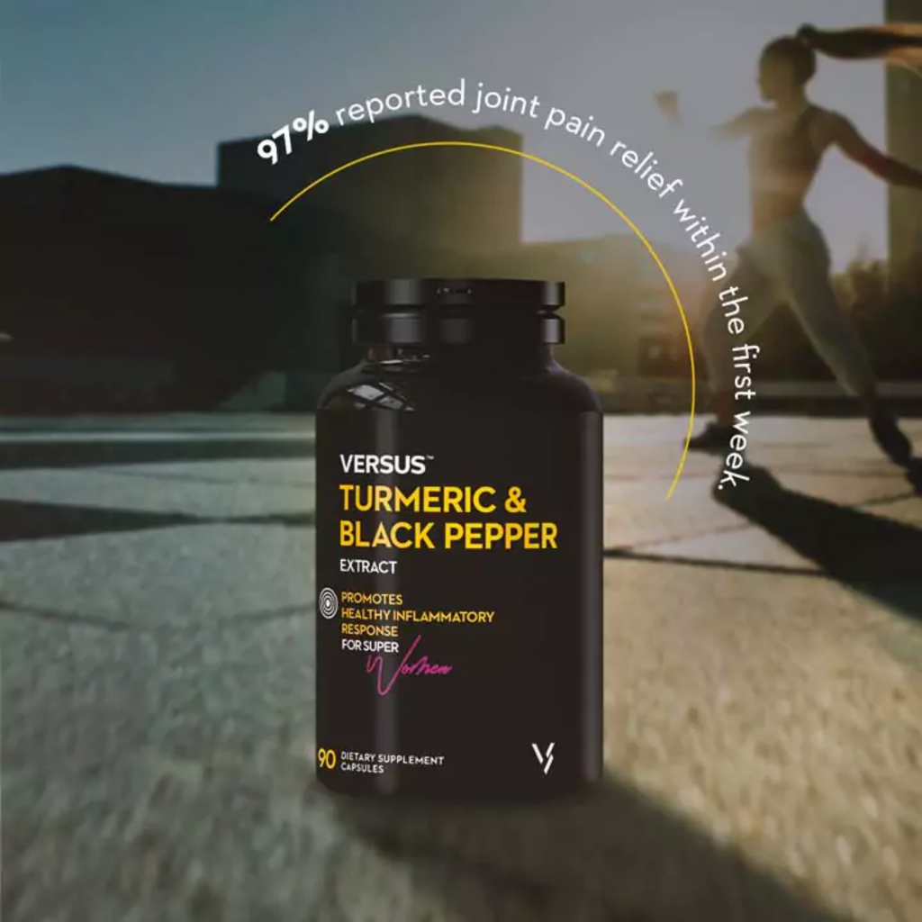 Versus Turmeric & Black Pepper Extract Dietary Supplement 90 Capsules
