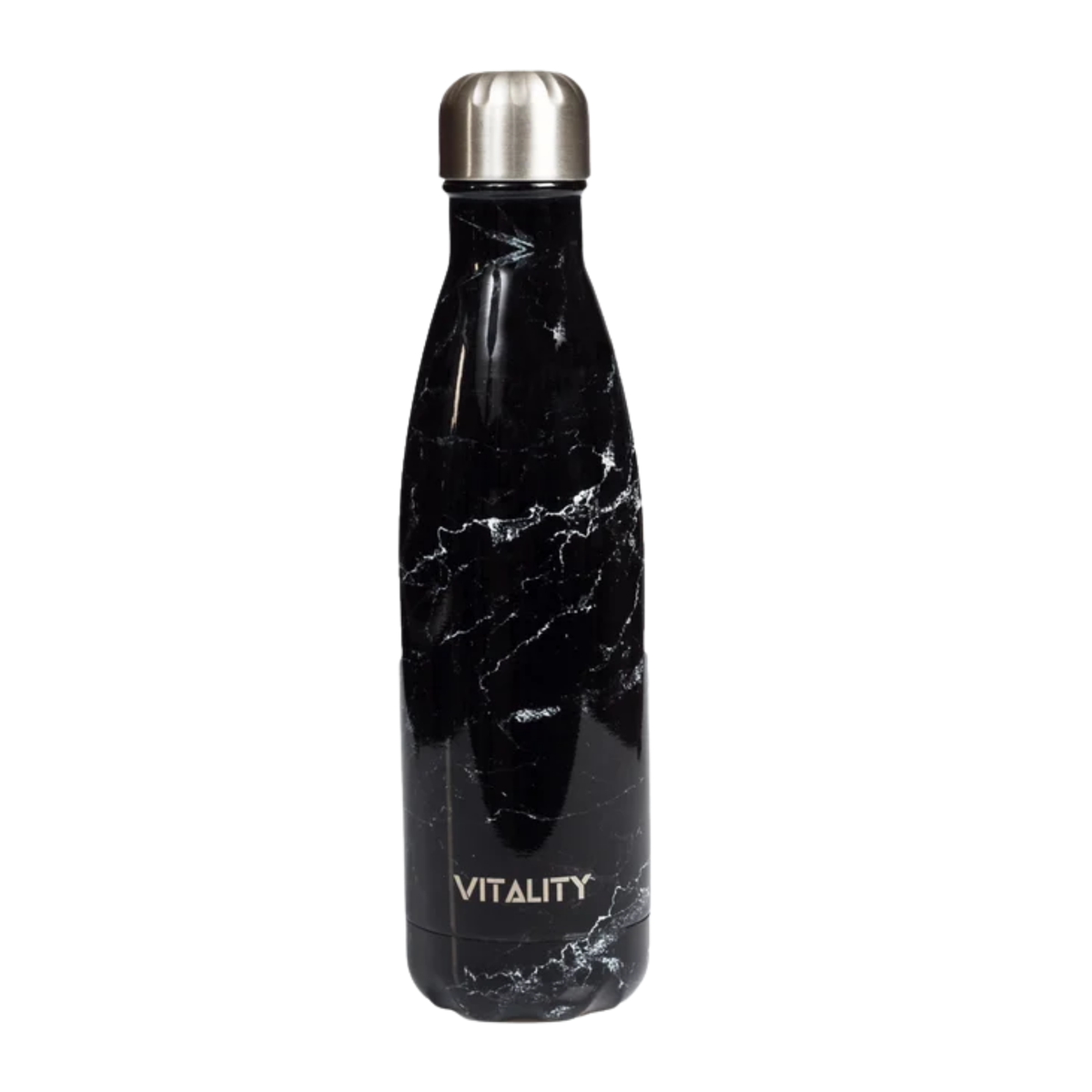 Vitality Black Marquina Water Bottle