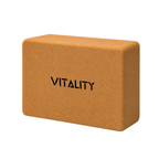 Vitality Natural Cork Yoga Block