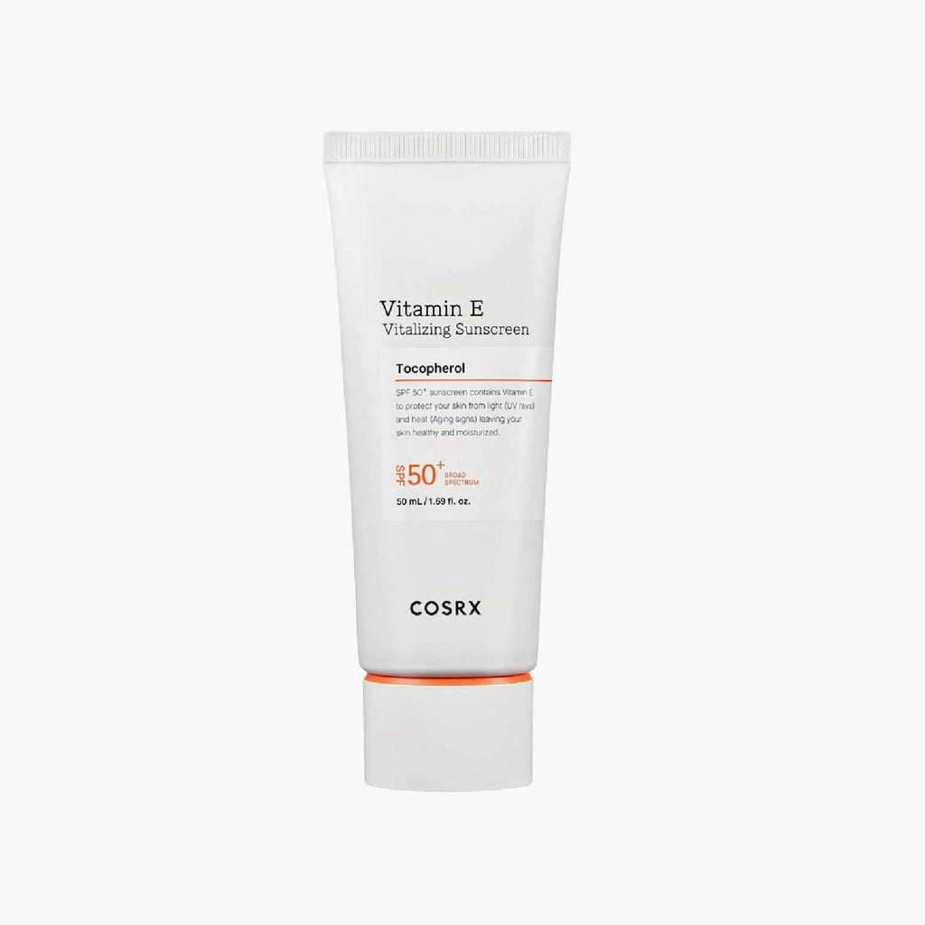 COSRX Vitamin E Vitalizing Sunscreen Tocopherol SPF 50+ 50ml - TheSkinFit