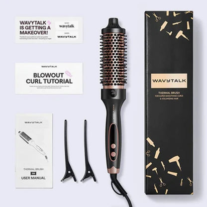 Wavytalk Blowout Boost Ionic Thermal Brush Rose Gold