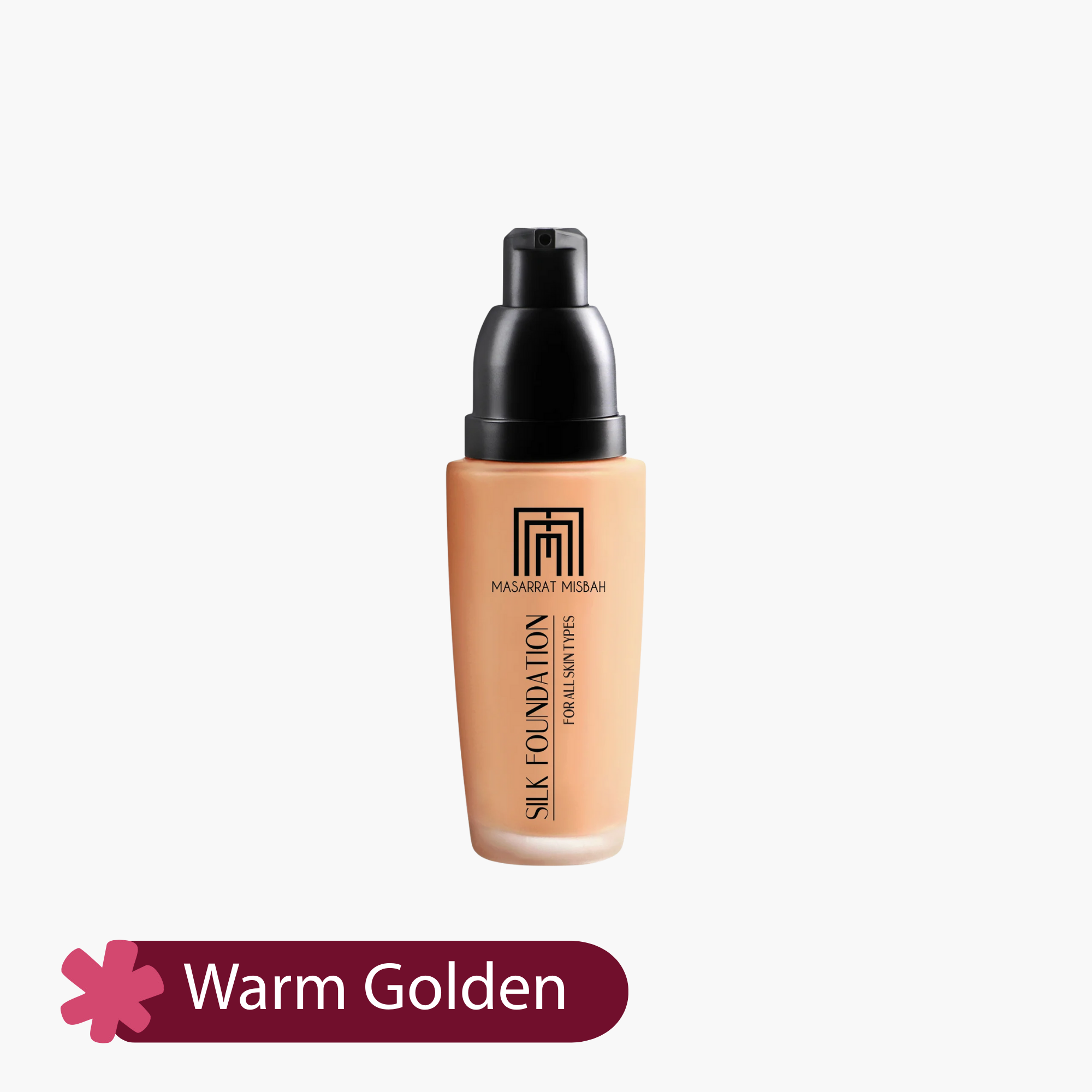 Masarrat Misbah Silk Foundation Warm Golden 35gm