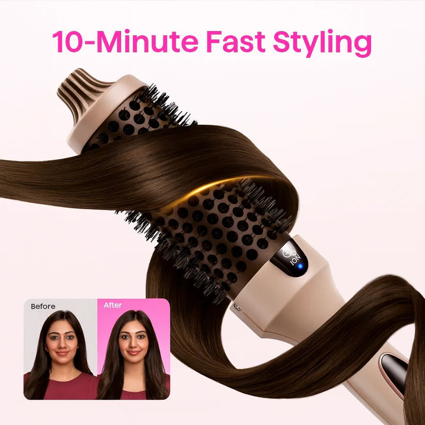 Wavytalk Blowout Iconinc Thermal Brush 1.5 Inch Pink