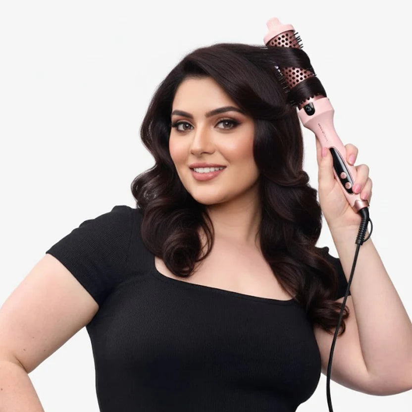 Wavytalk Blowout Iconinc Thermal Brush 1.5 Inch Pink