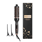 Wavytalk Heated Round Brush For Super Smoothing Curls & Volumizing Hair 196 Rose Gold