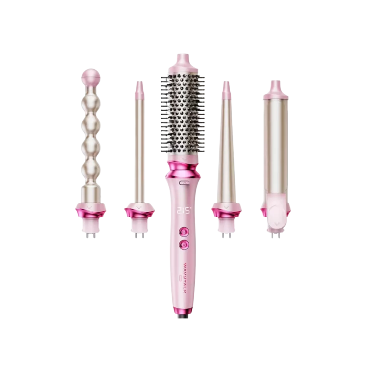 Wavytalk Heatwave Pro 5 in 1 Curling Wand Set