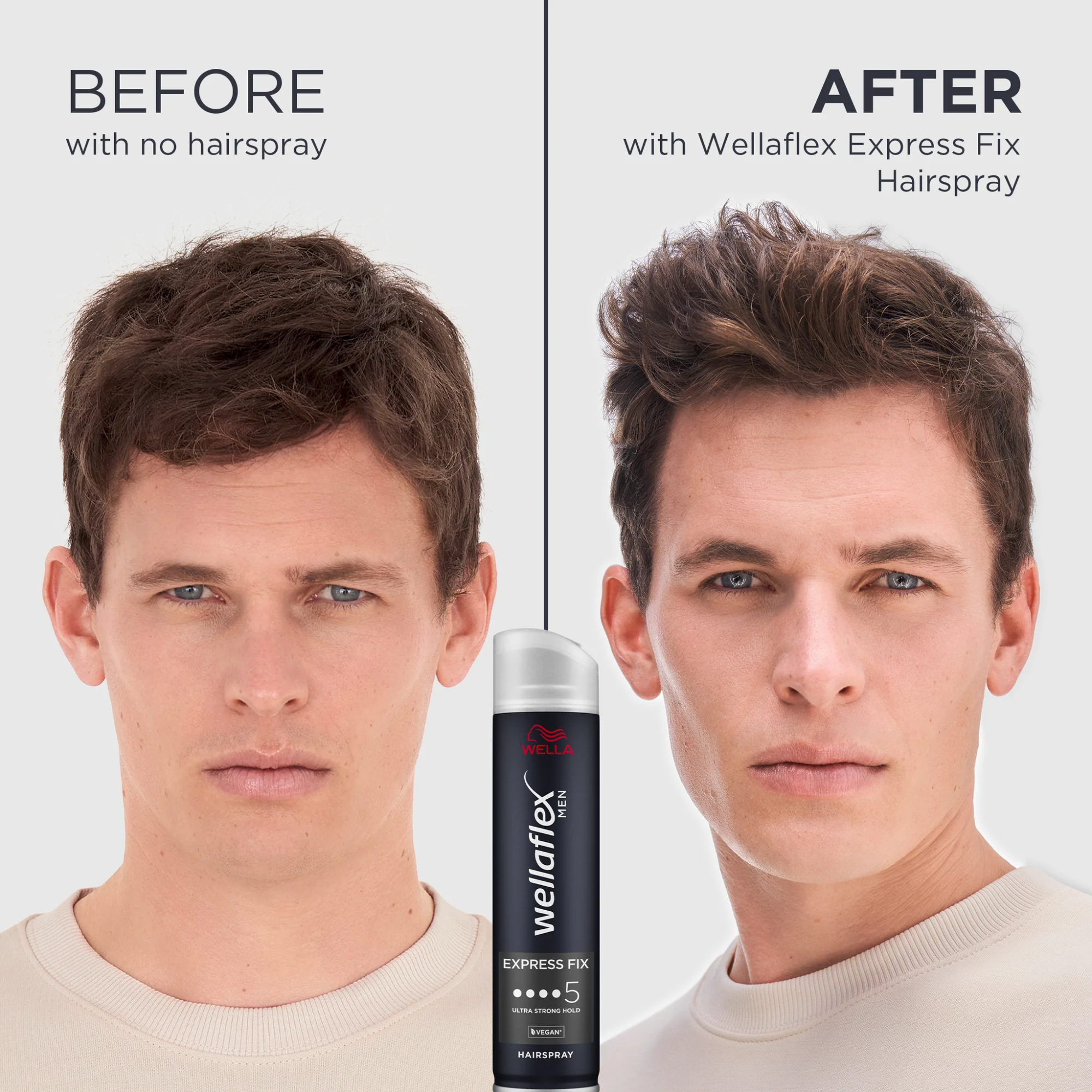 Wellaflex Men Express Fix Ultra Strong Hold Hairspray