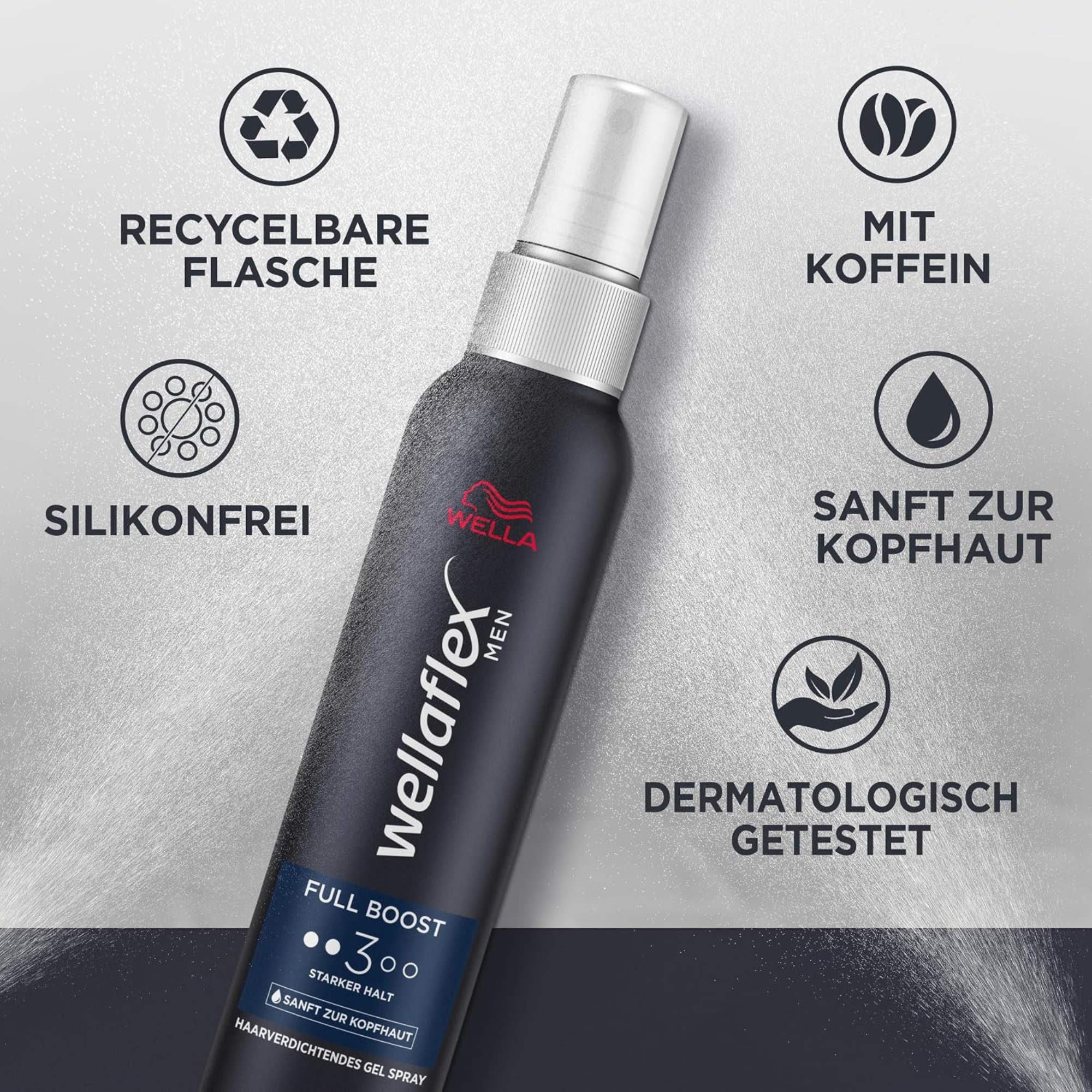 Wellaflex Men Full Boost Thickening Gel Spray