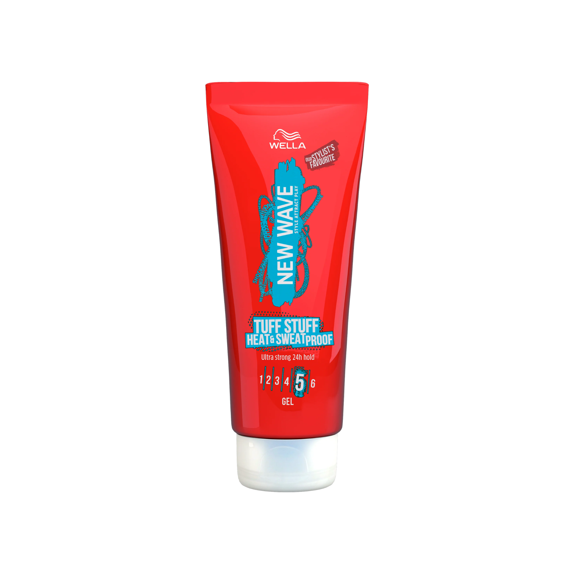 Wella New Wave Tuff Stuff Heat & Sweat Proof Gel