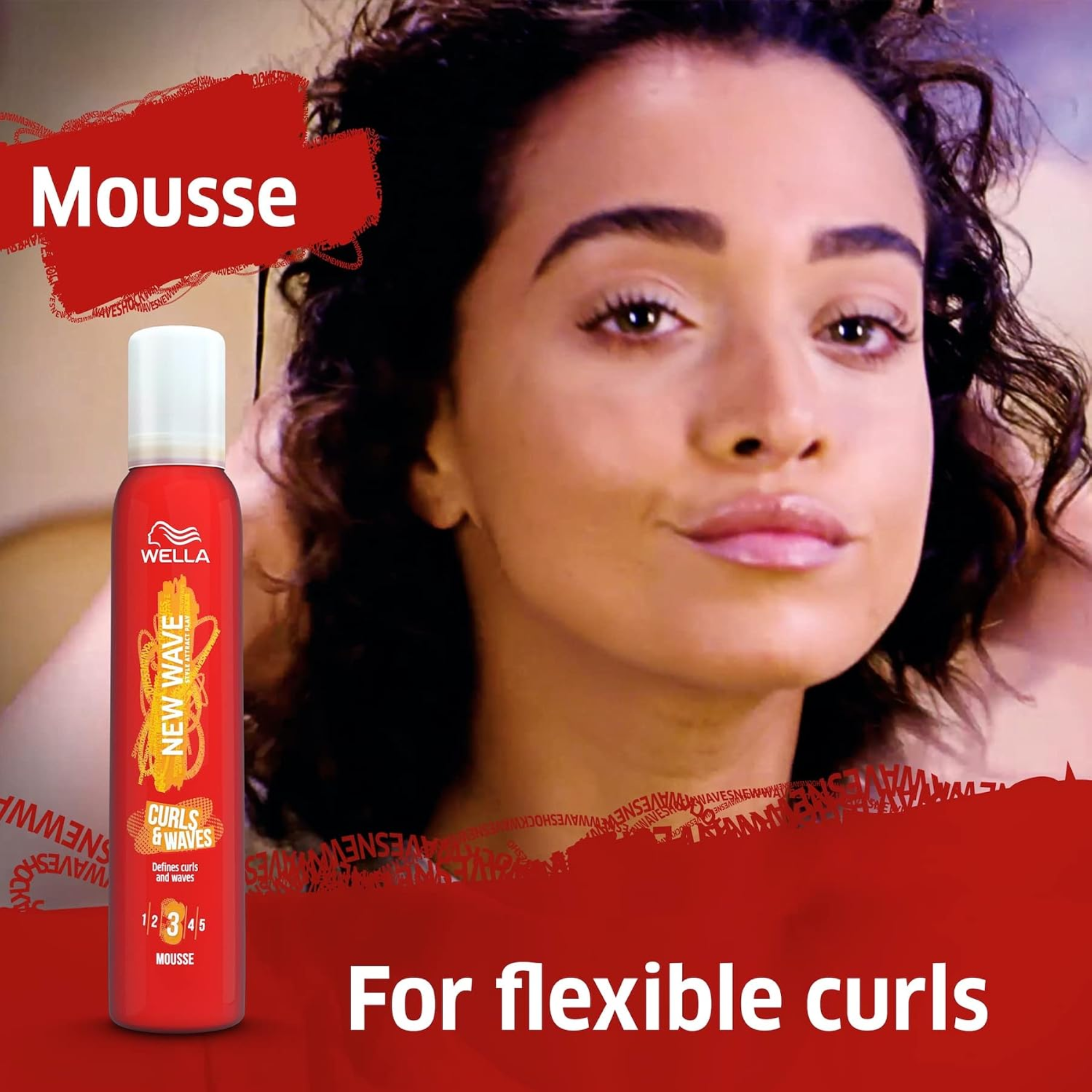 Wella Koleston New Wave Curls & Waves Mousse