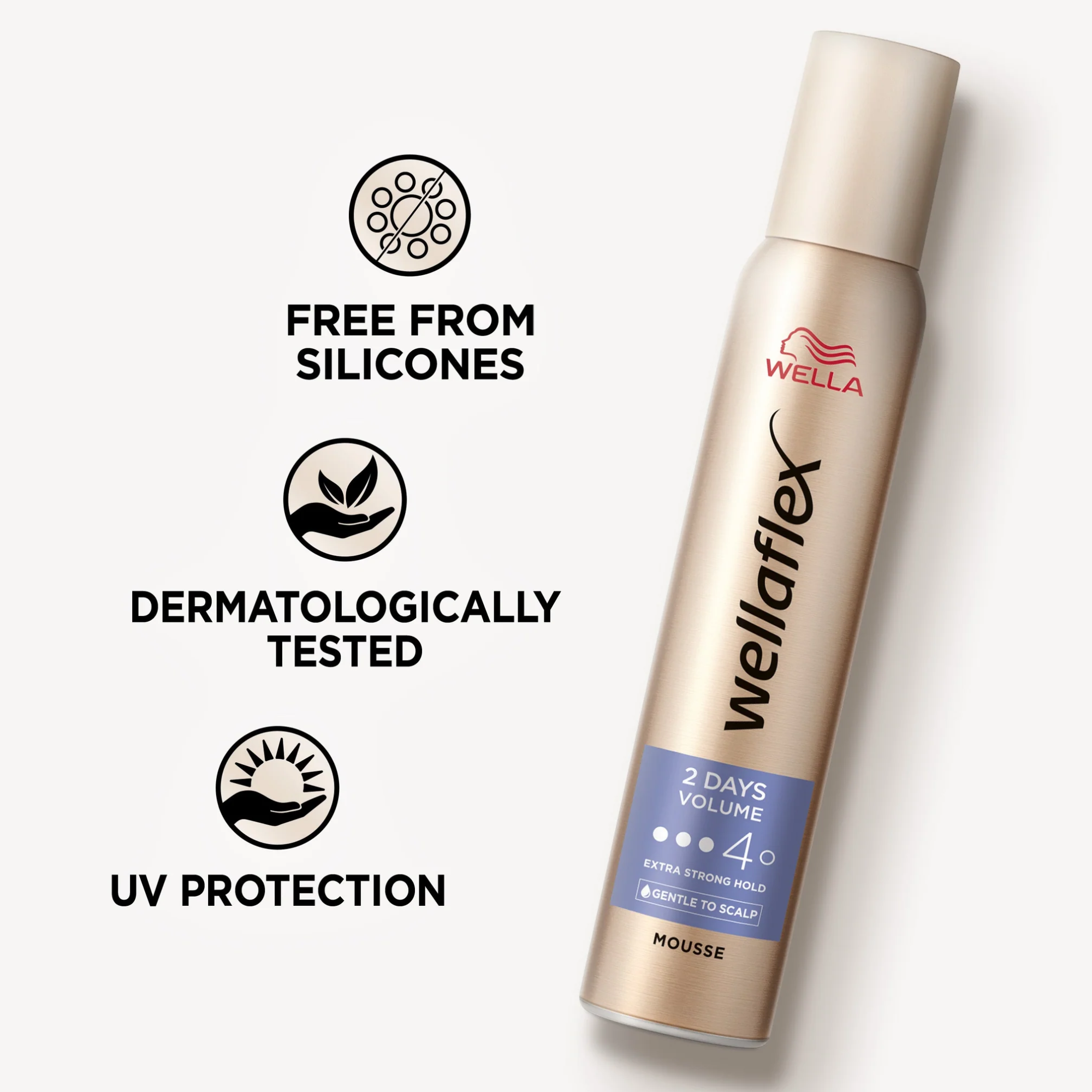Wellaflex 2nd Day Volume Mousse