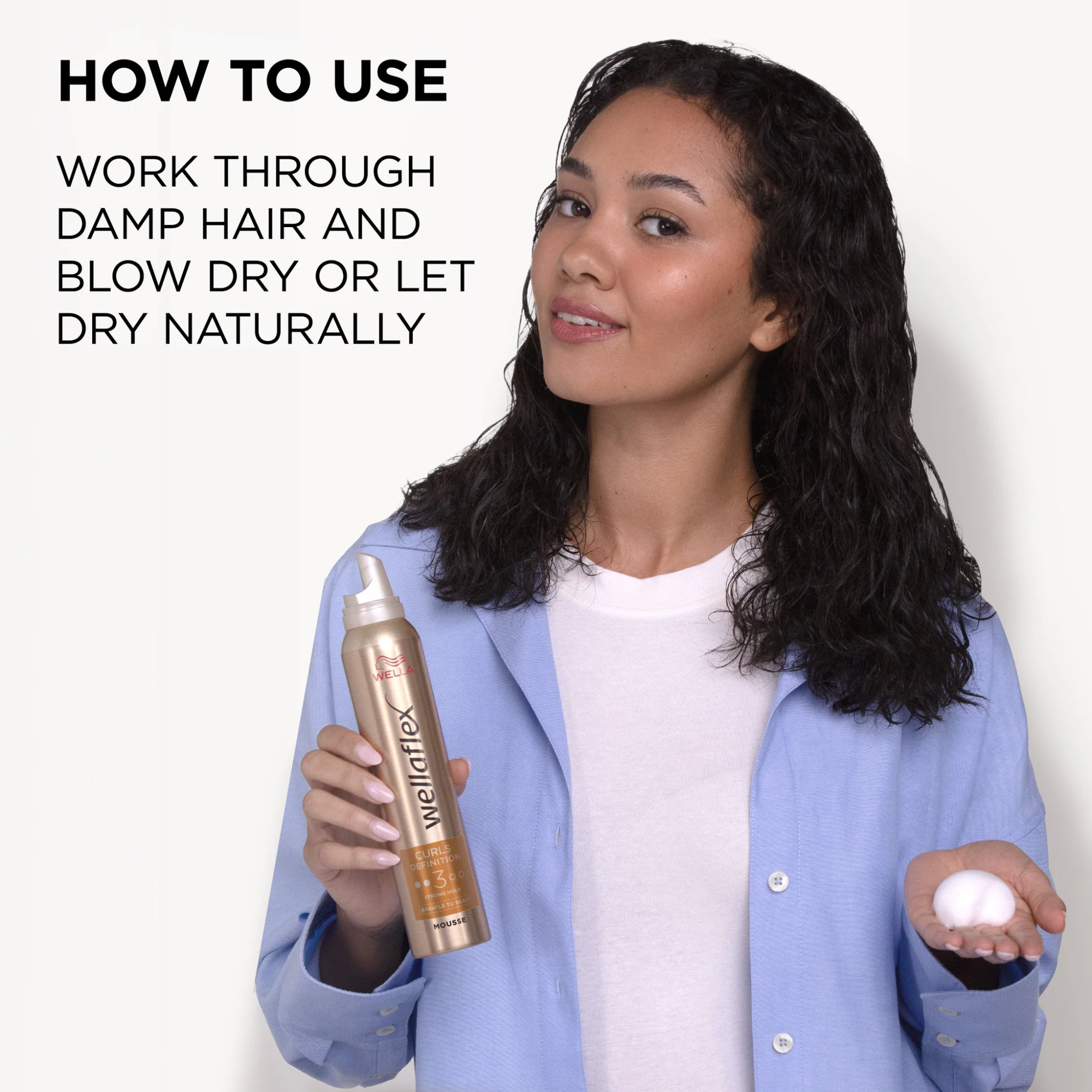 Wellaflex Curls Definition Mousse
