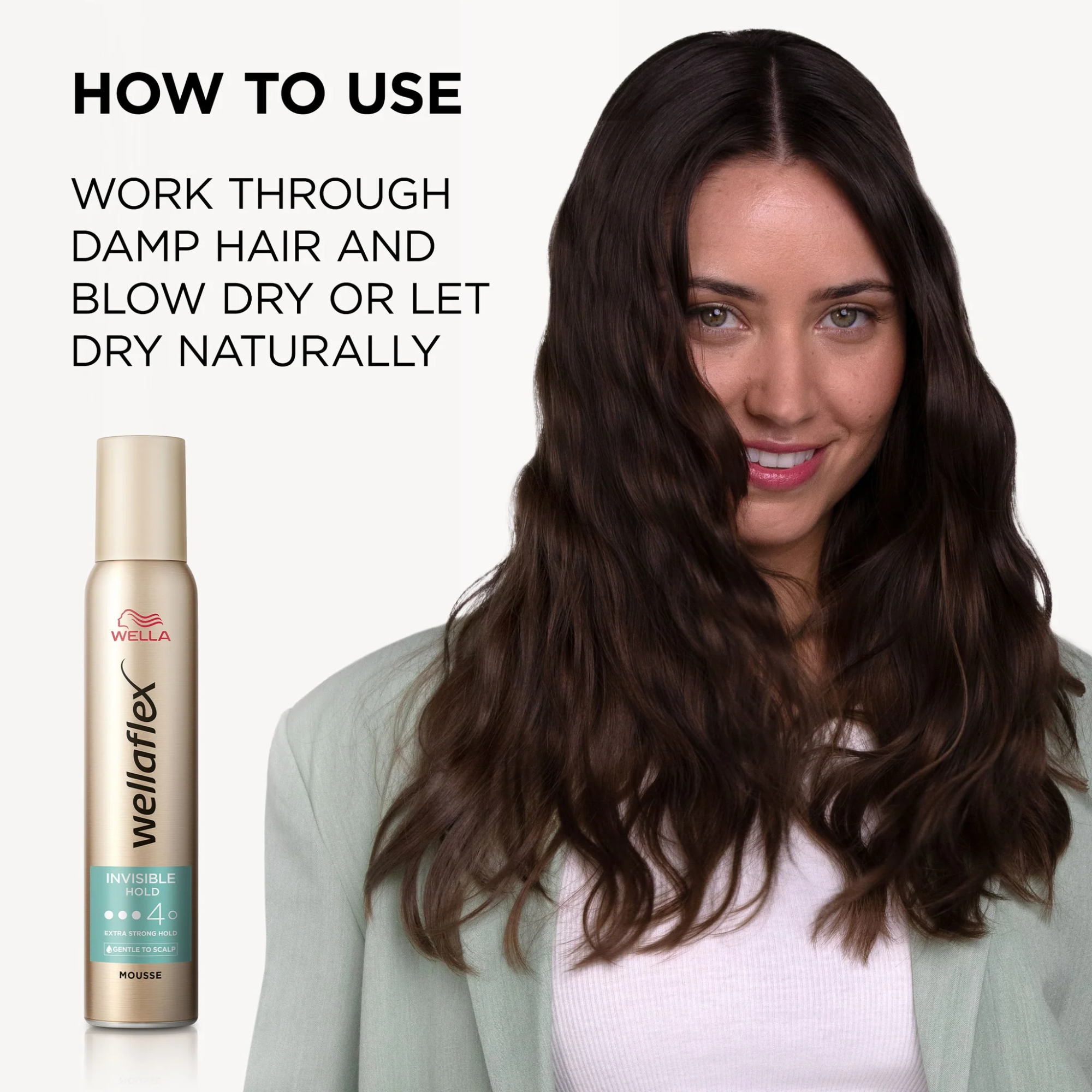 Wellaflex Invisible Hold Mousse