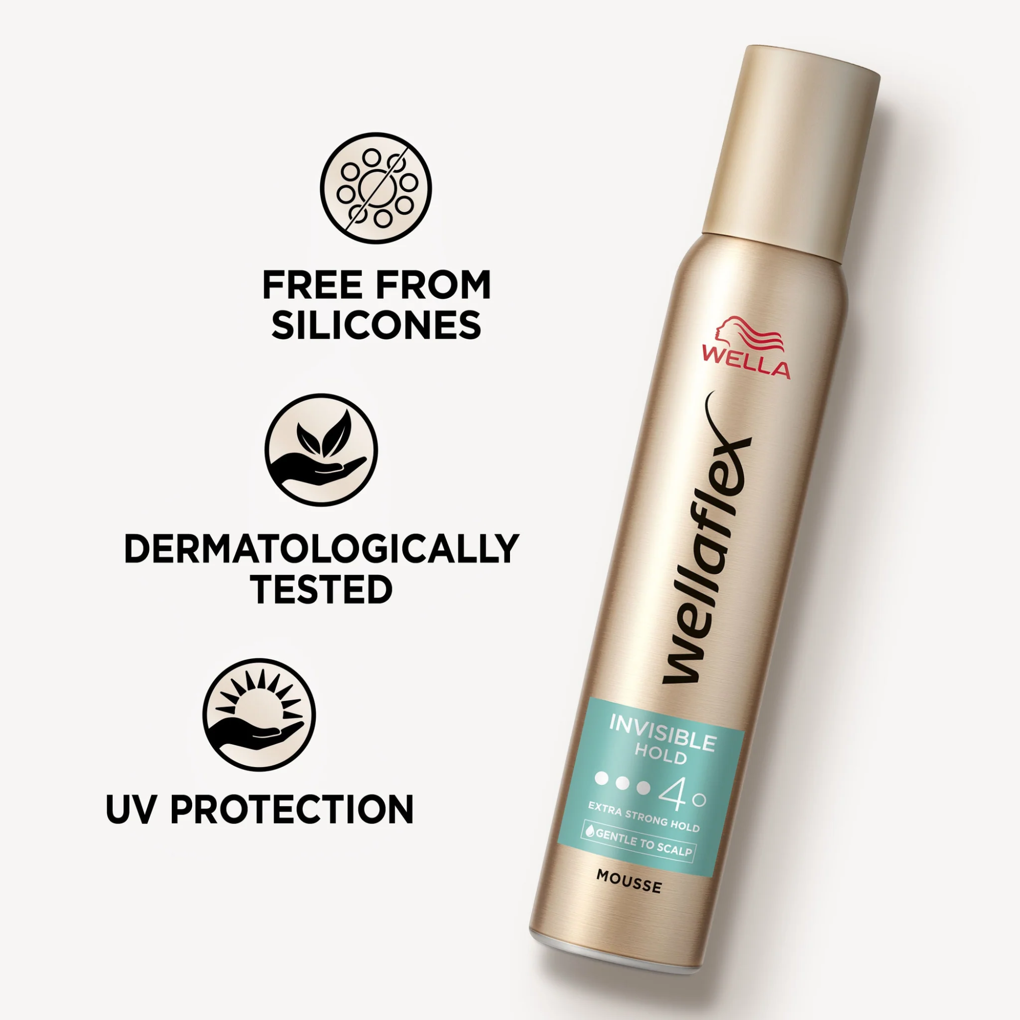 Wellaflex Invisible Hold Mousse