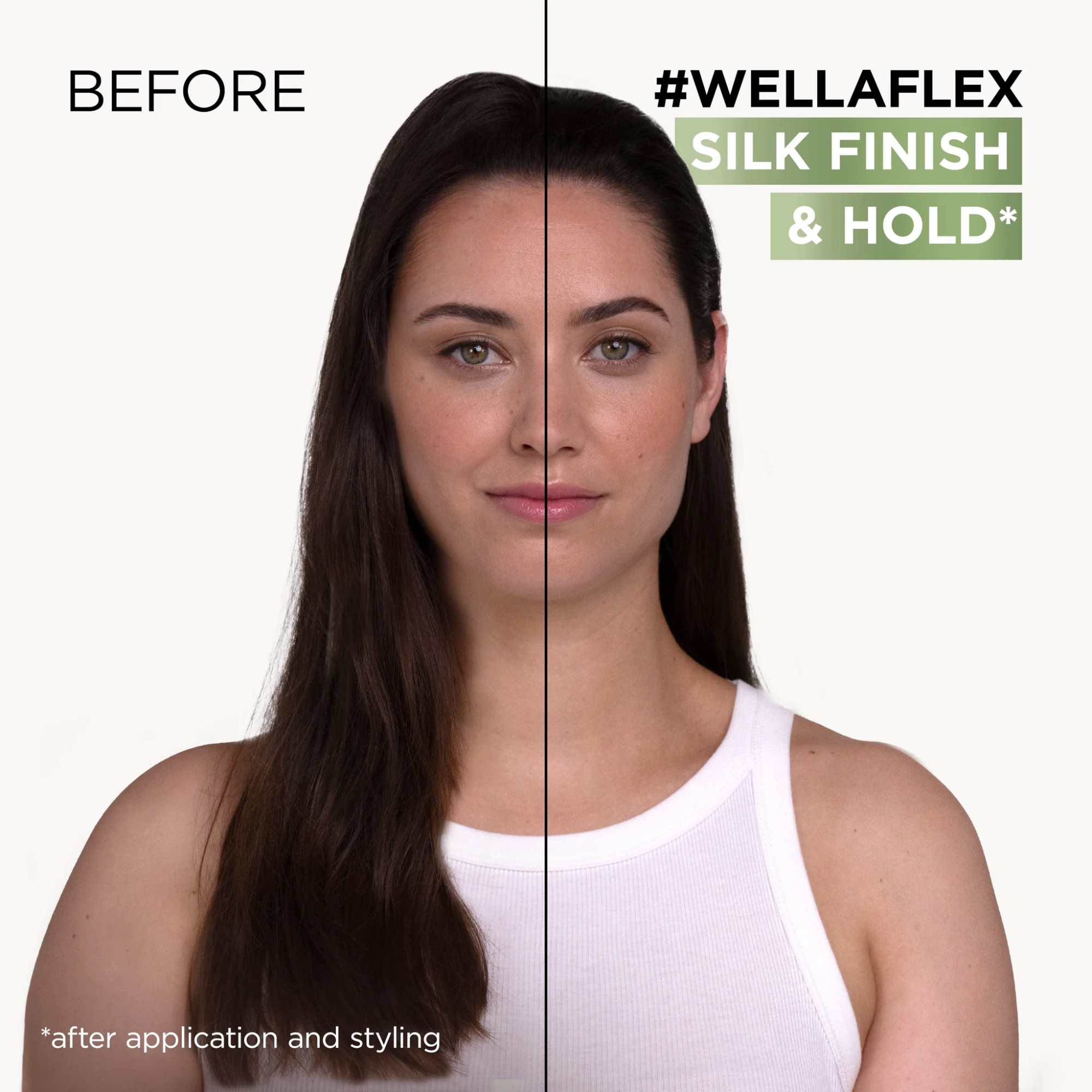 Wellaflex Silk Finish & Hold Mousse