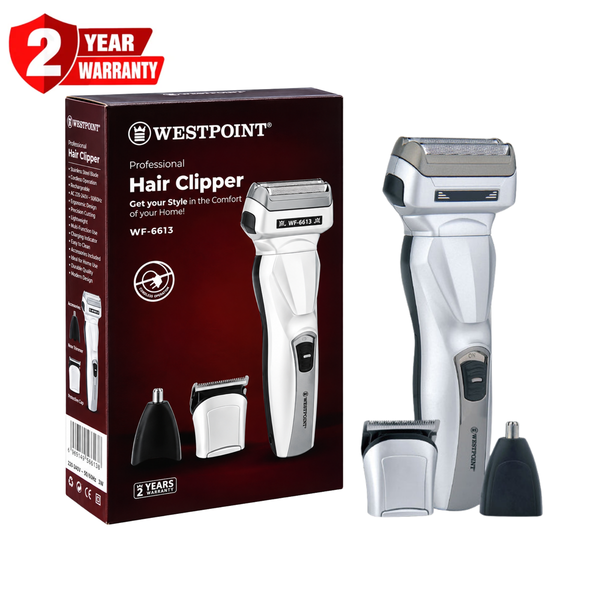Westpoint Professional Hair Clipper WF-6613