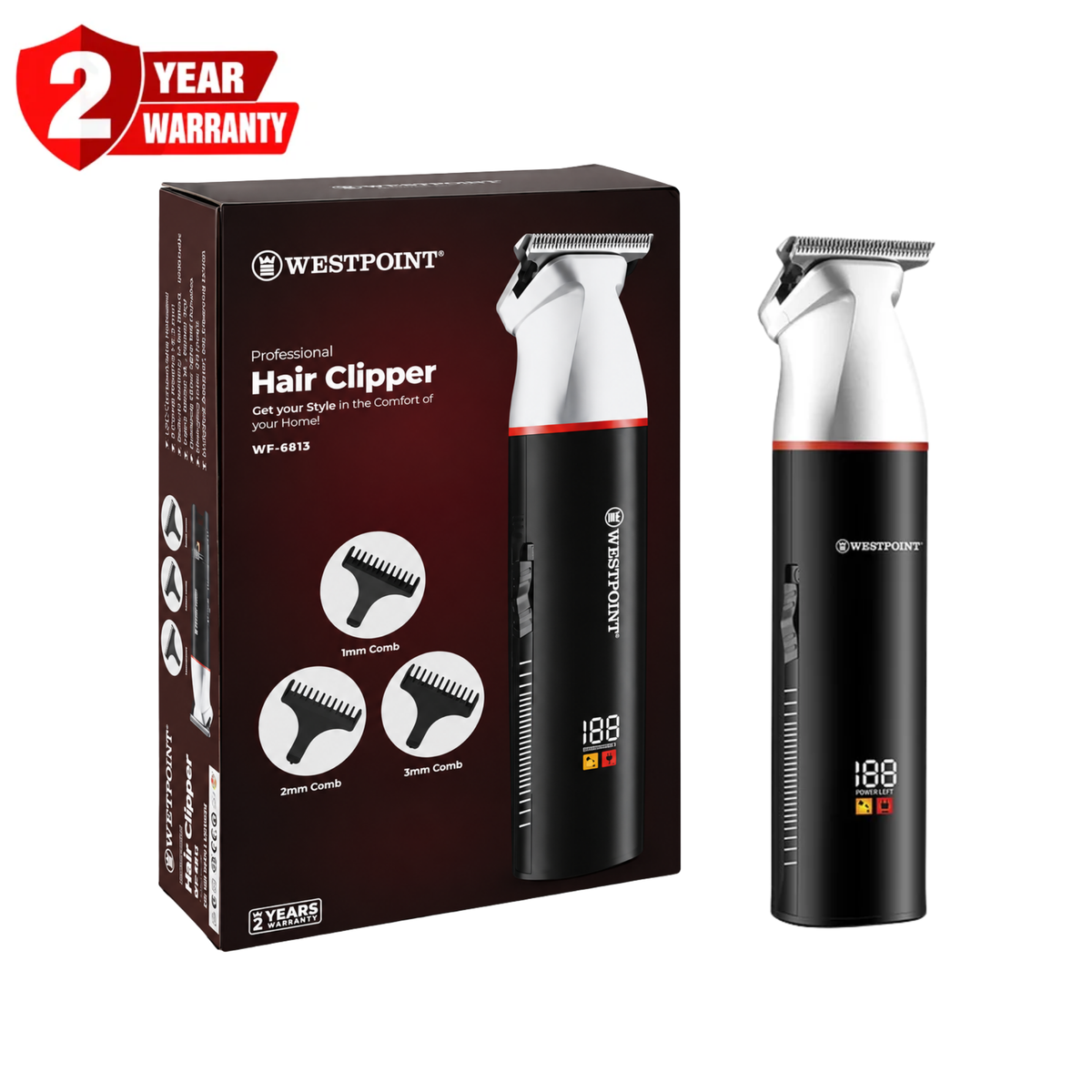 Westpoint Professional Hair Clipper WF-6813
