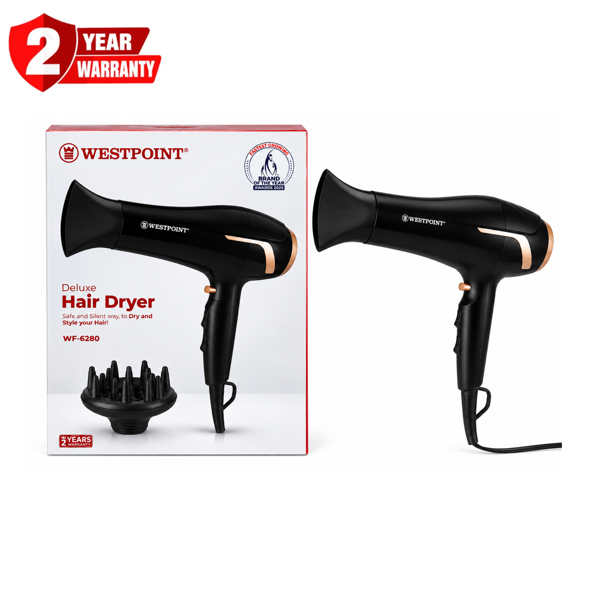 Westpoint Professional Hair Dryer WF-6280