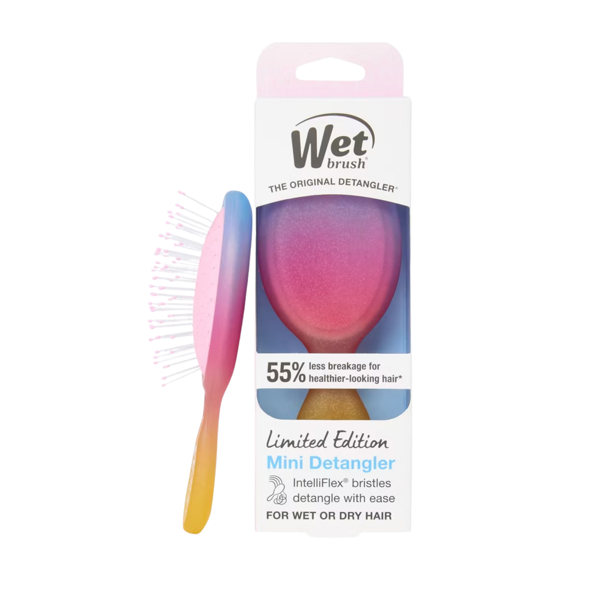 Wet Brush Mini Detangler Electric Sky