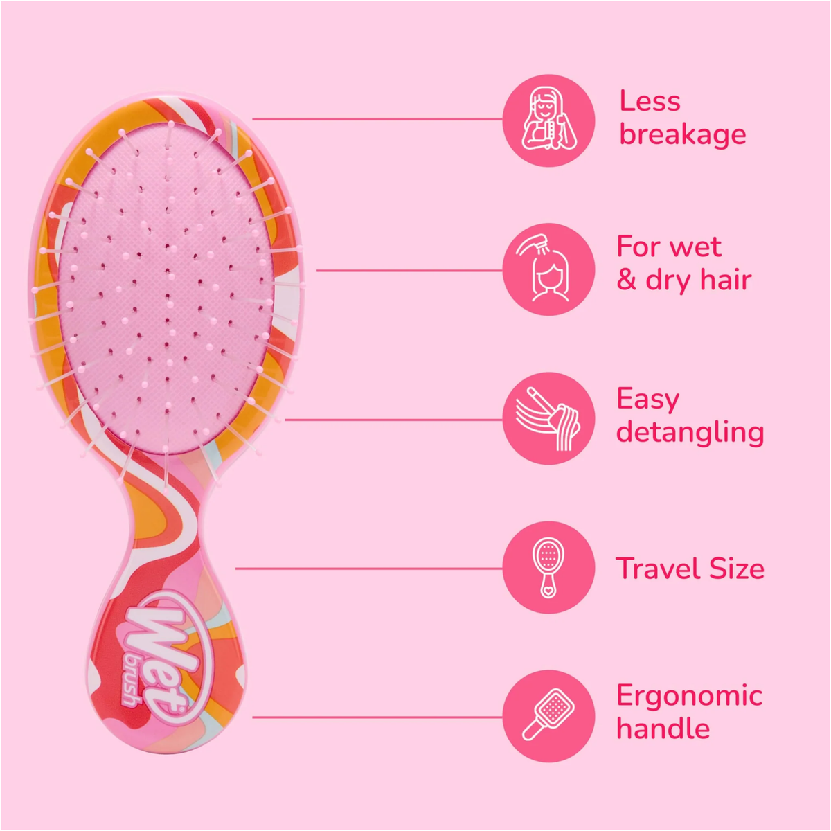 Wet Brush Mini Detangler Endless Summer