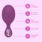 Wet Brush Mini Detangler Frost