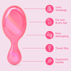Wet Brush Mini Detangler Prismatic Glow