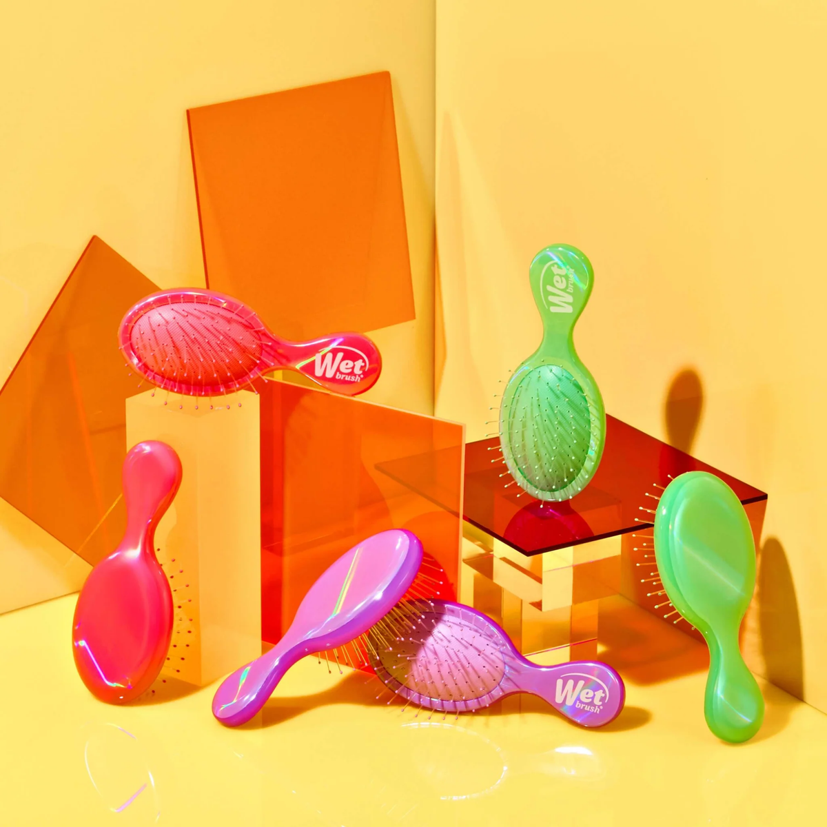 Wet Brush Mini Detangler Prismatic Glow