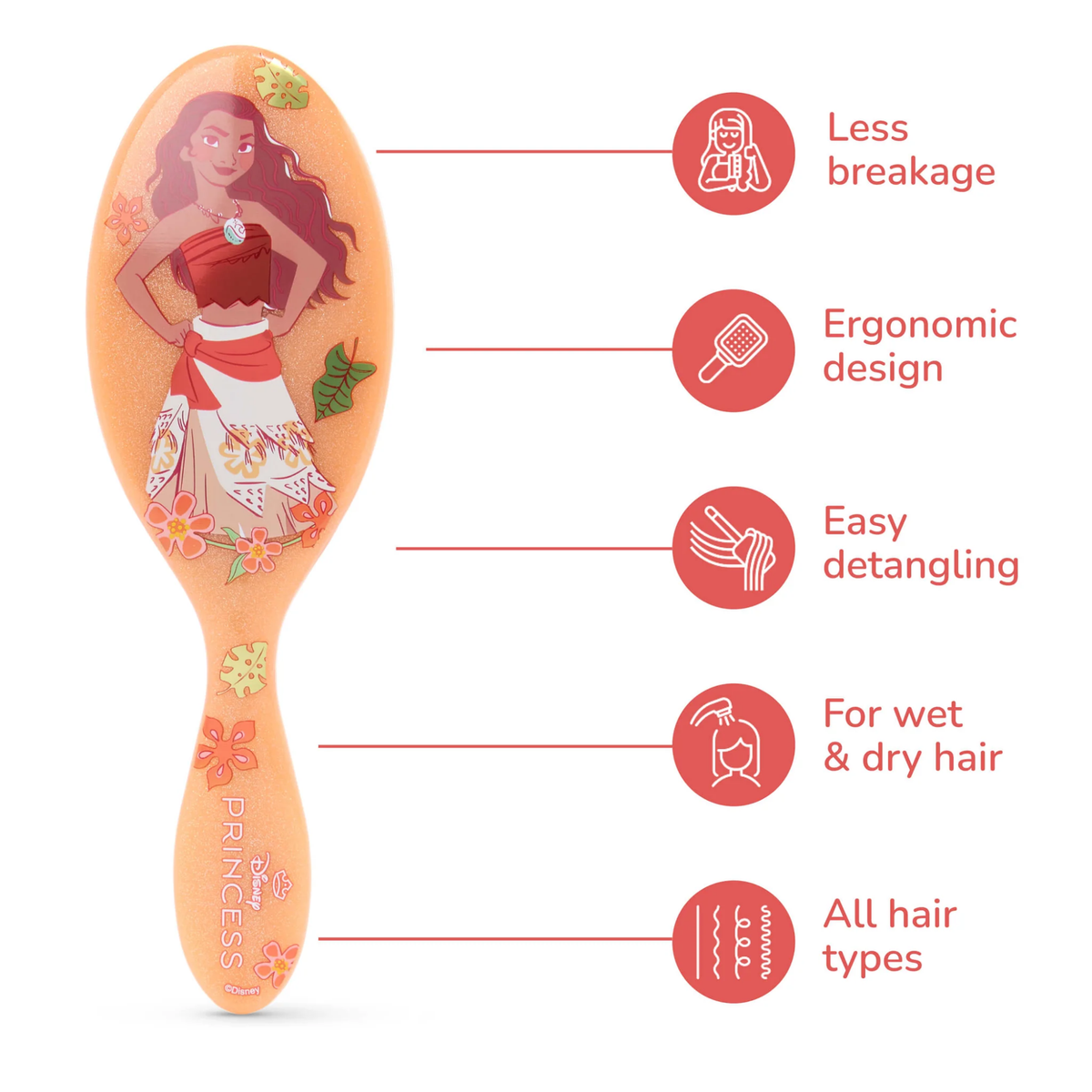 Wet Brush Original Detangler Dreamy Disney Princess