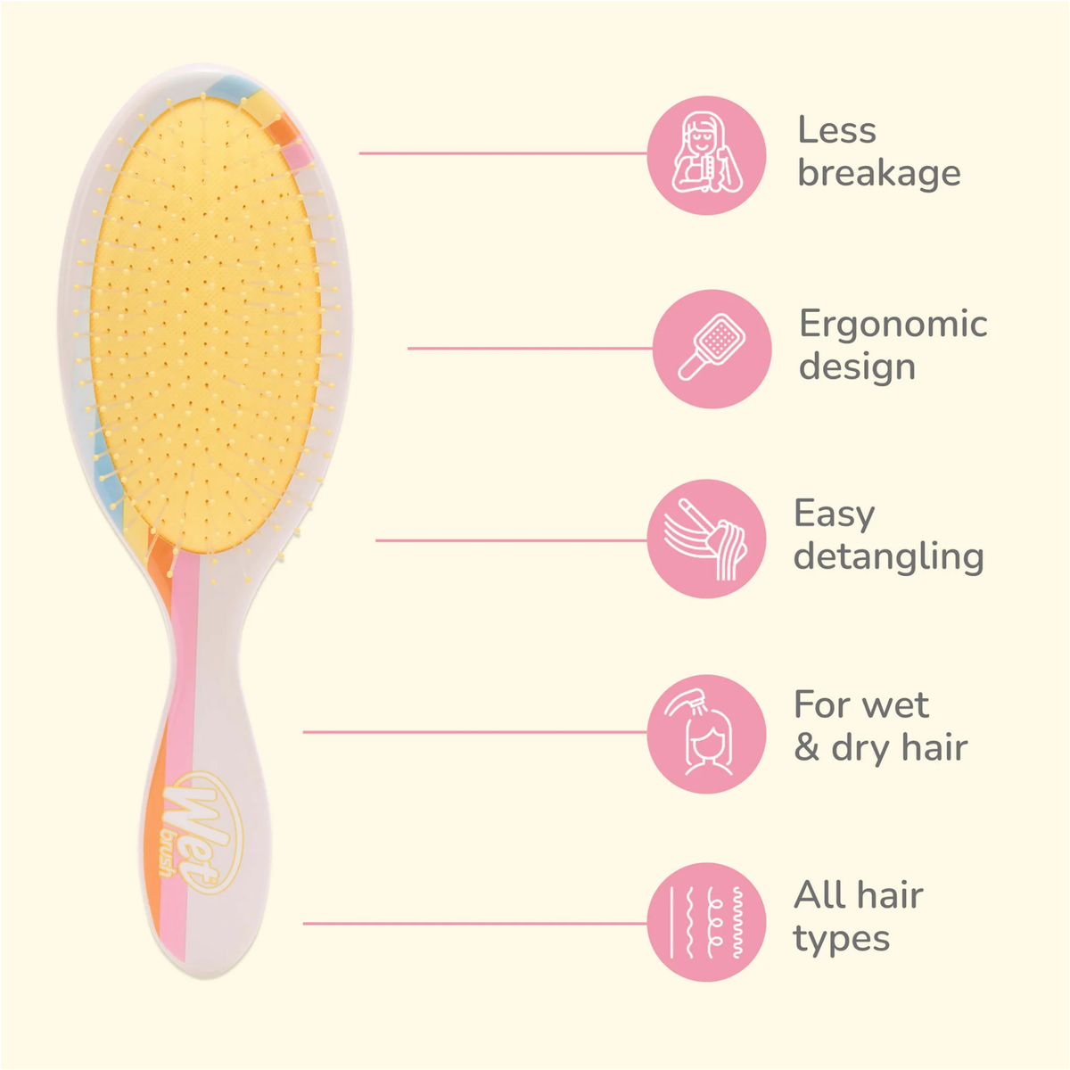 Wet Brush Original Detangler Endless Summer