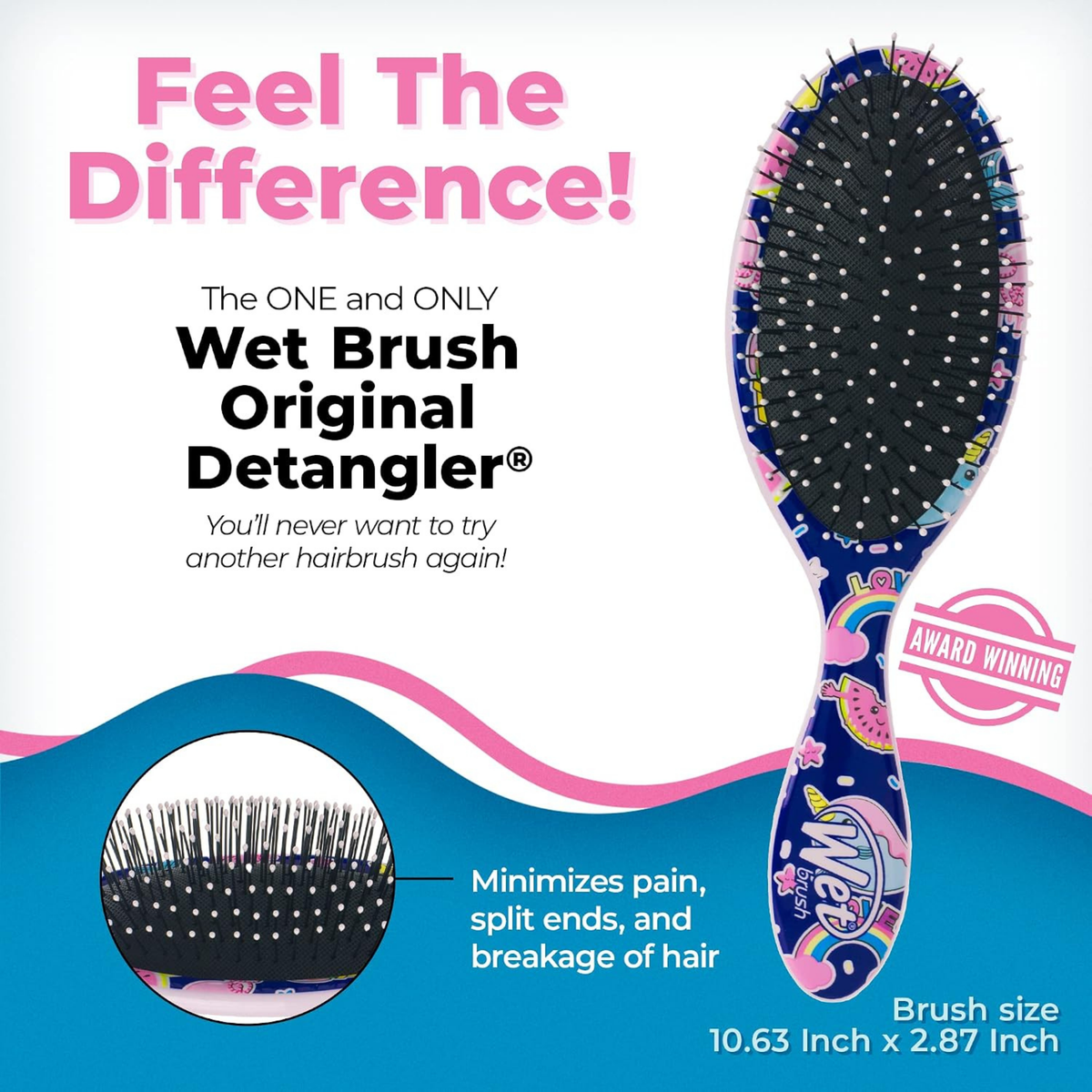 Wet Brush Original Detangler Happy Hair