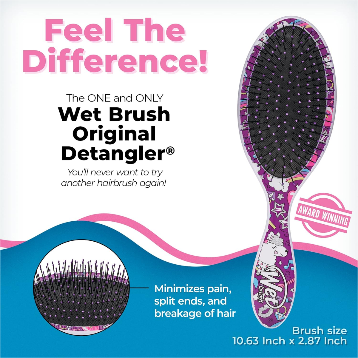 Wet Brush Original Detangler Happy Hair