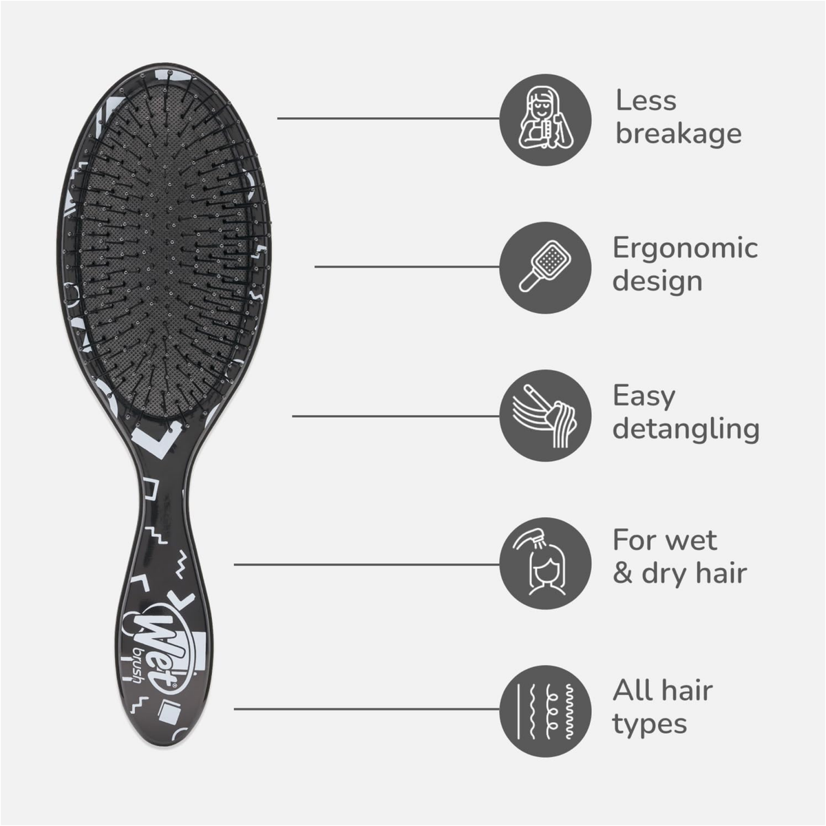 Wet Brush Original Detangler Hipsters