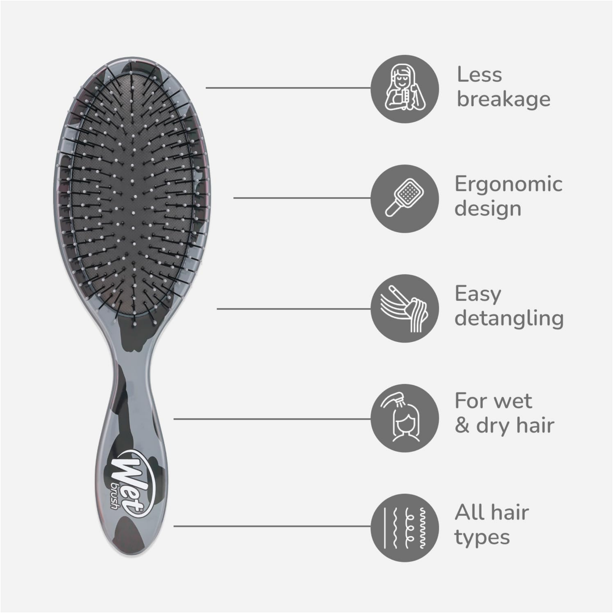 Wet Brush Original Detangler Safari
