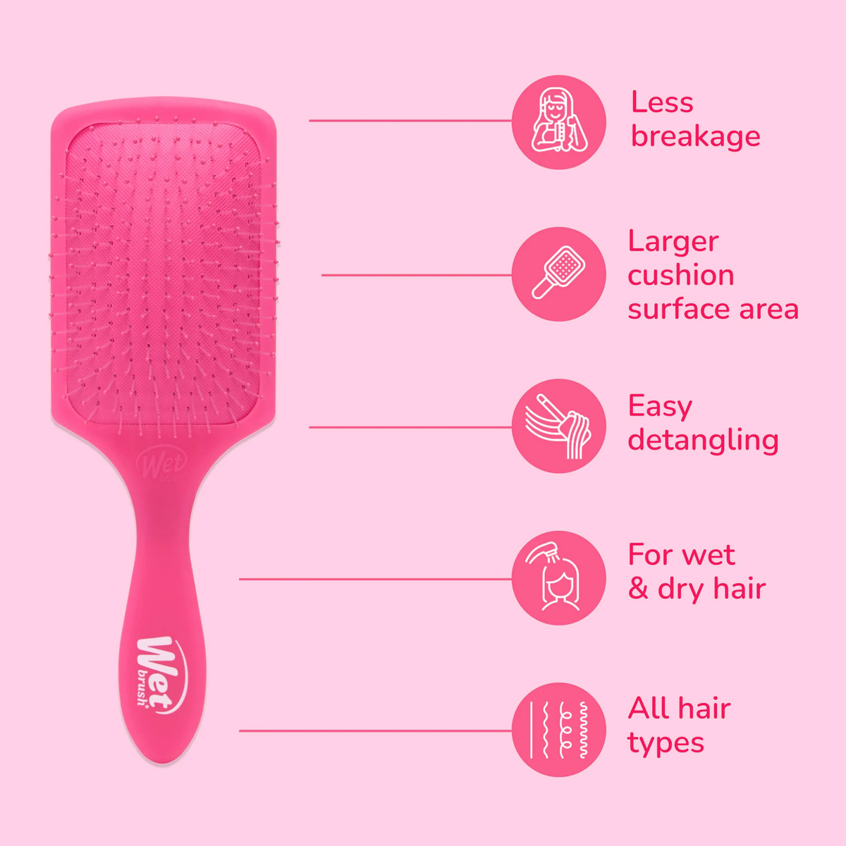 Wet Brush Pro Paddle Detangler