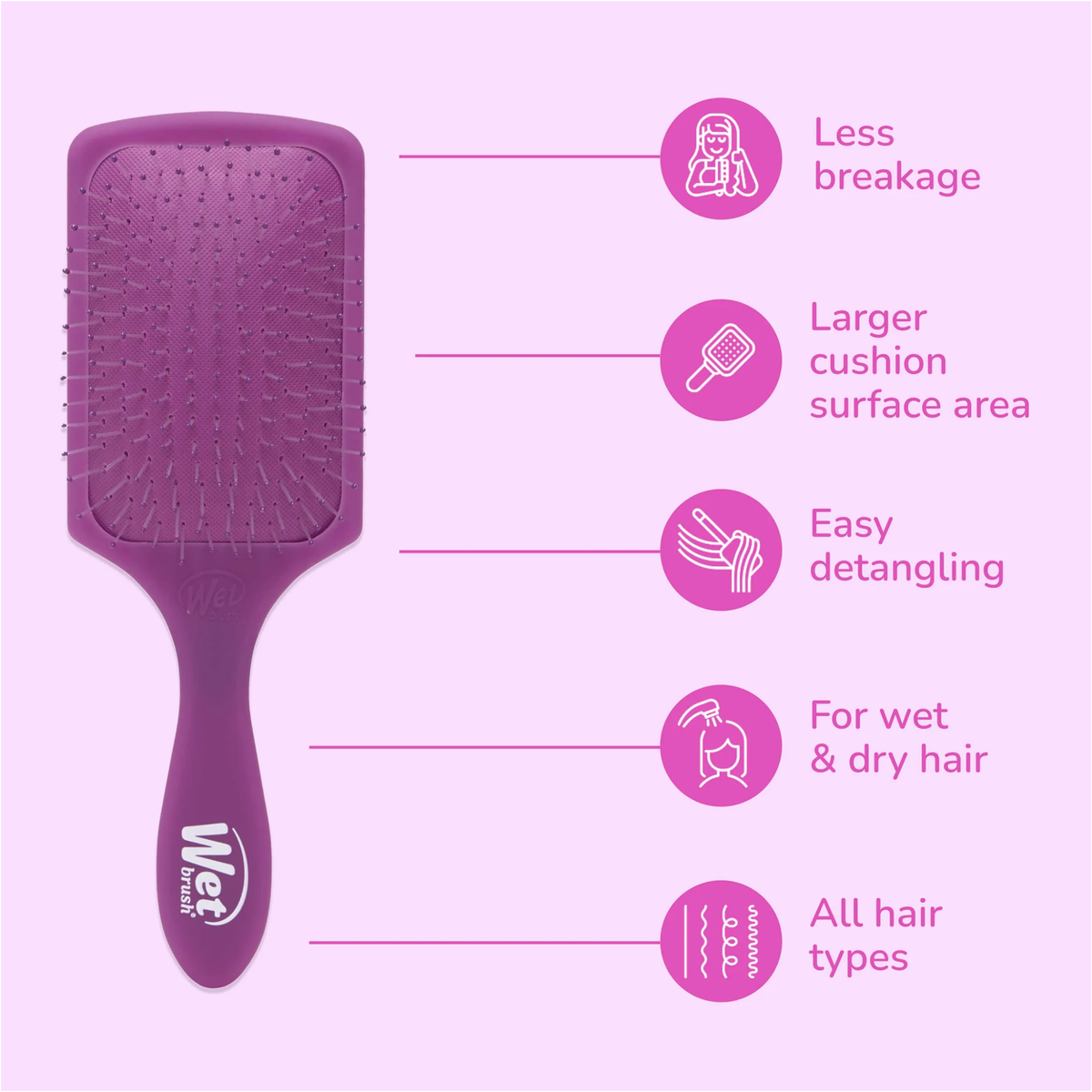 Wet Brush Pro Paddle Detangler