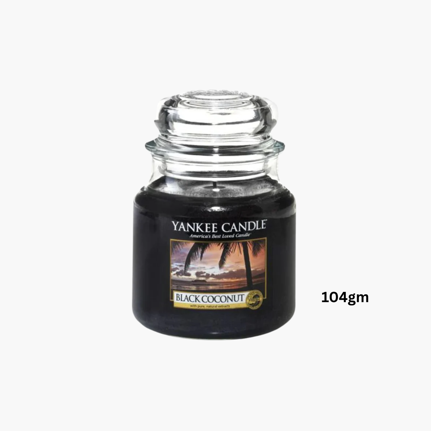 Yankee Black Coconut Scented Candle