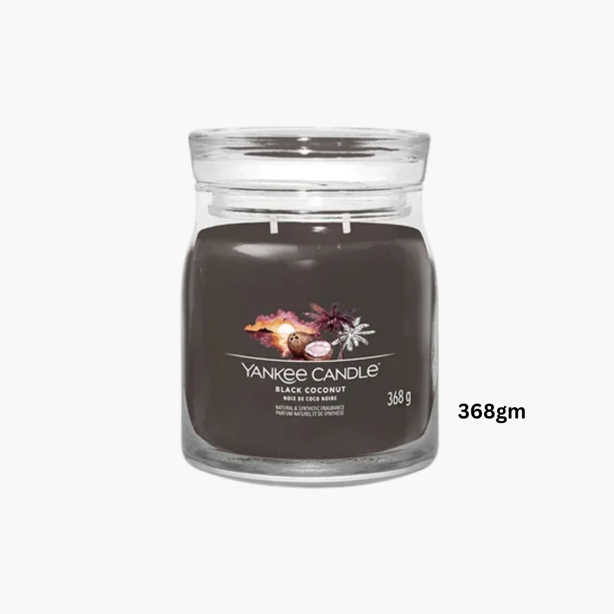 Yankee Black Coconut Scented Candle