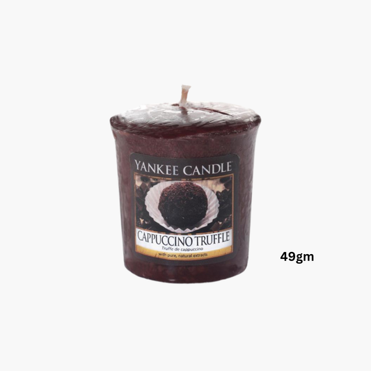 Yankee Cappuccino Truffle Scented Candle 49gm