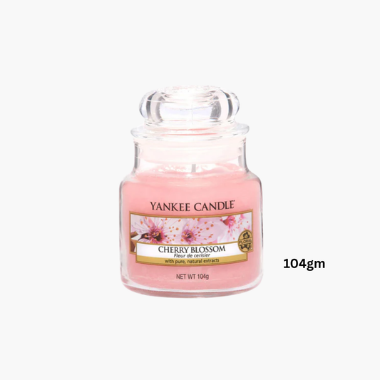 Yankee Cherry Blossom Scented Candle 104gm