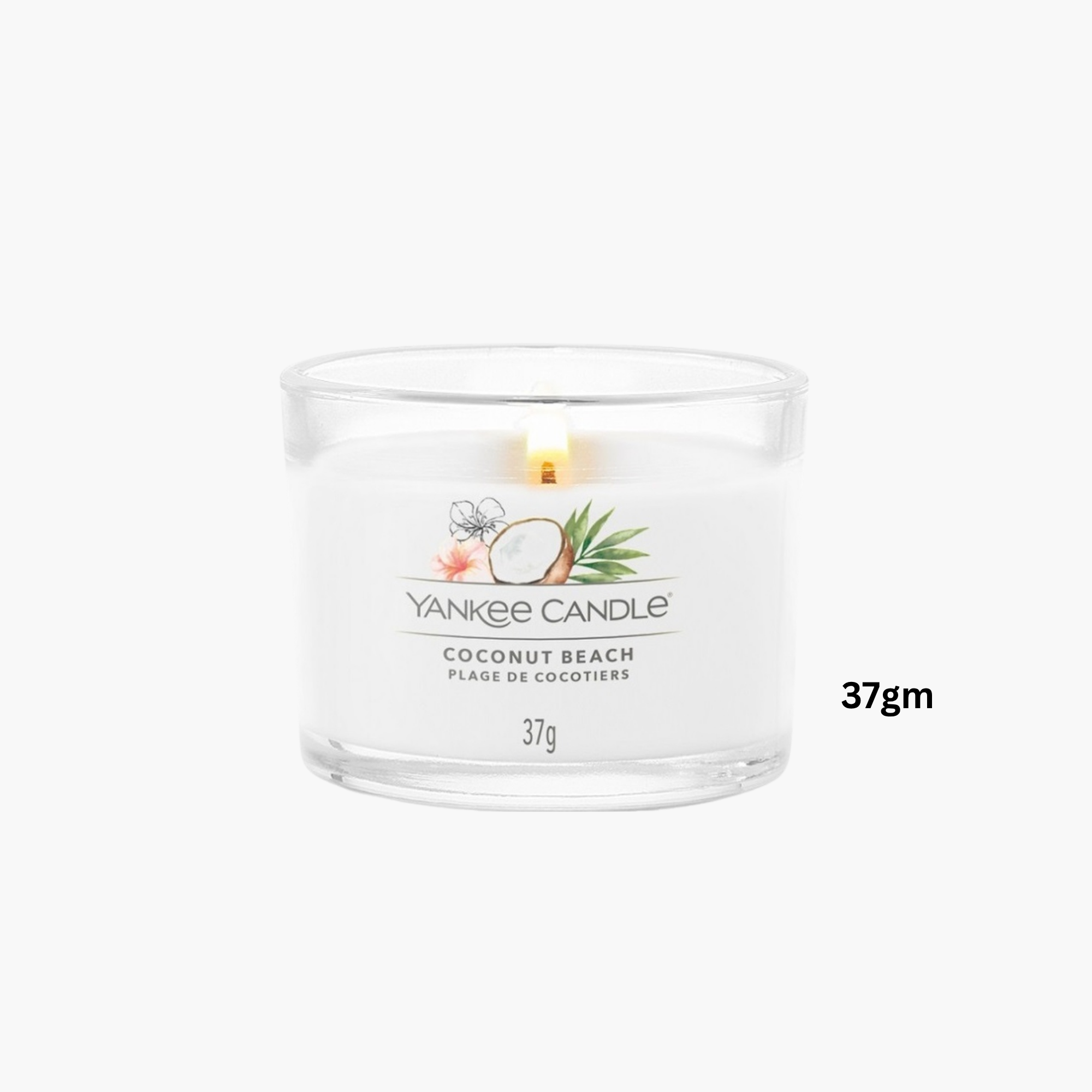 Yankee Coconut Beach Scented Candle 37gm