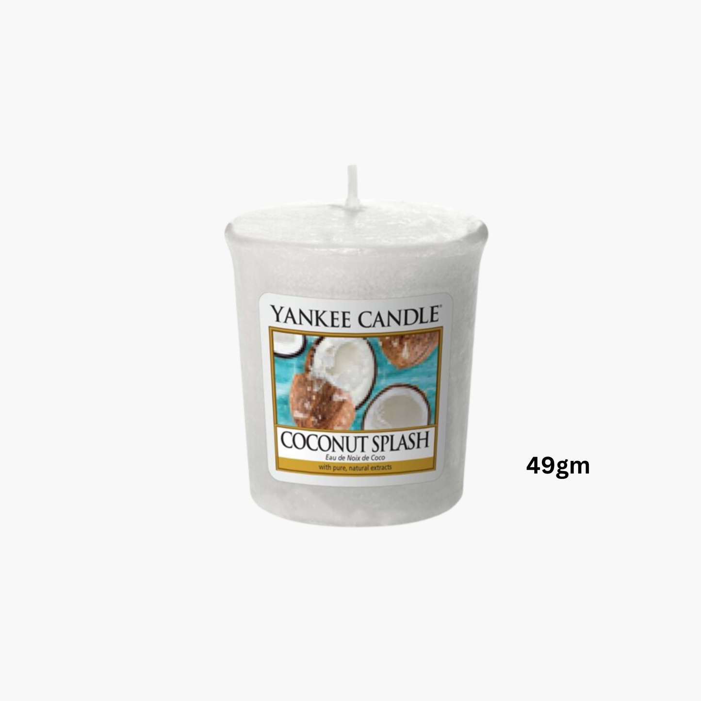 Yankee Coconut Splash Scented Candle 49gm