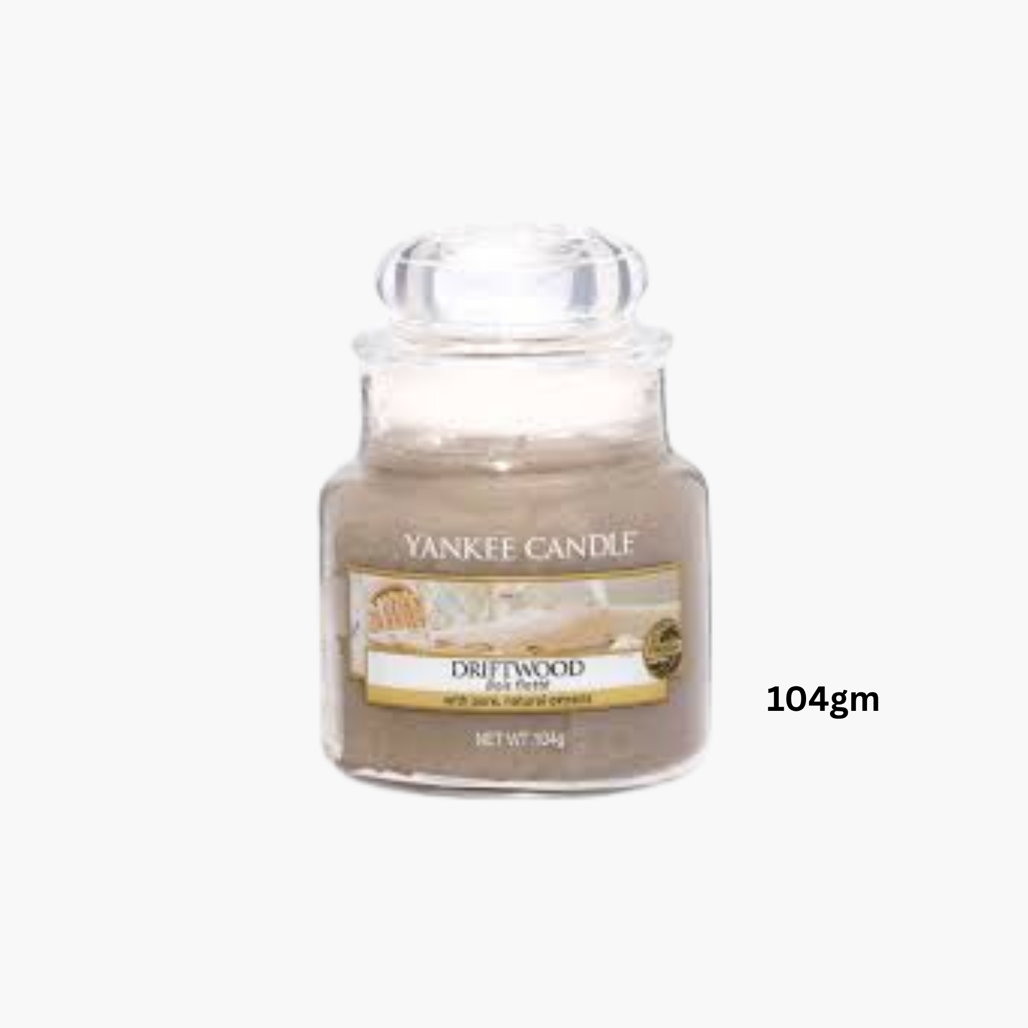Yankee Driftwood Scented Candle 104gm