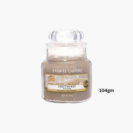 Yankee Driftwood Scented Candle 104gm