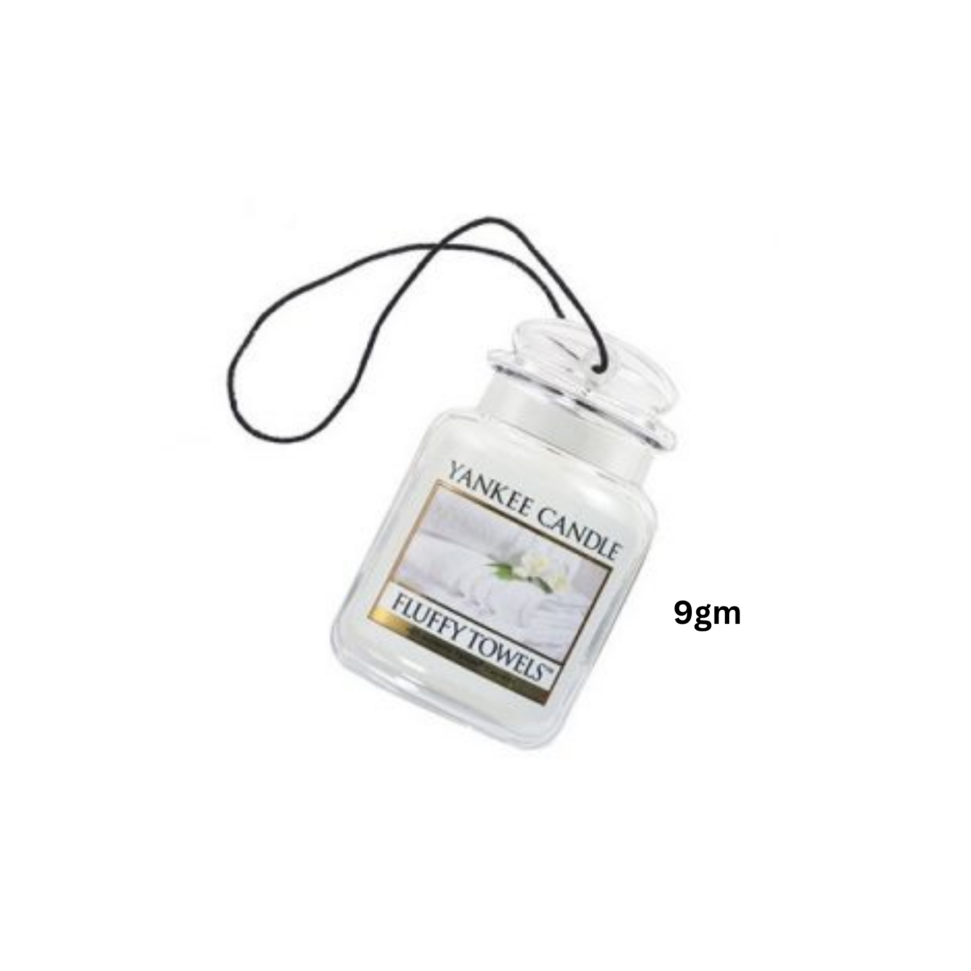 Yankee Fluffy Towels Ultimate Car Jar Scented Candle 9gm