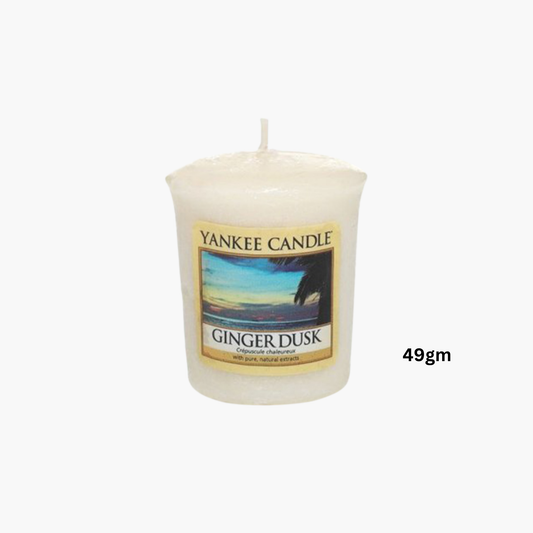 Yankee Ginger Dusk Scented Candle 49gm